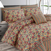 7 Pcs Comforter Set DZ-66 ( light weight filling )